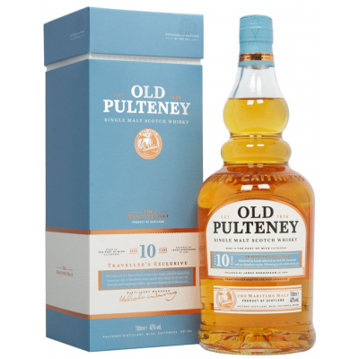 Old Pulteney 10 Years Single Malt Whisky 1 l