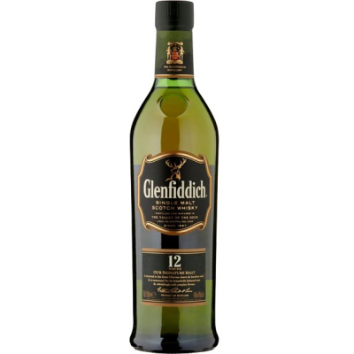Glenfiddich 12 years Single Malt Scotch Whisky 1 l