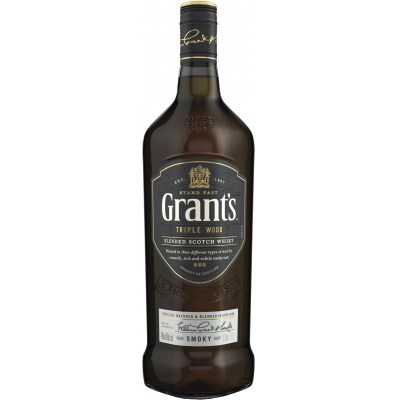 Grant's Triple Wood Smoky Whisky 1l