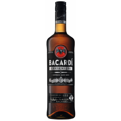 Bacardi Carta Negra 0,7 liter