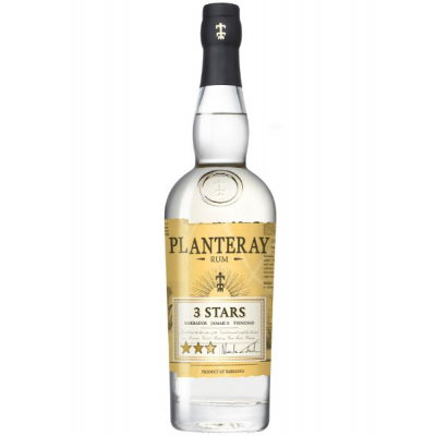 Planteray 3 Stars White Rum 0,7 l