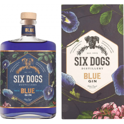Six Dogs Blue Gin 0,7 l