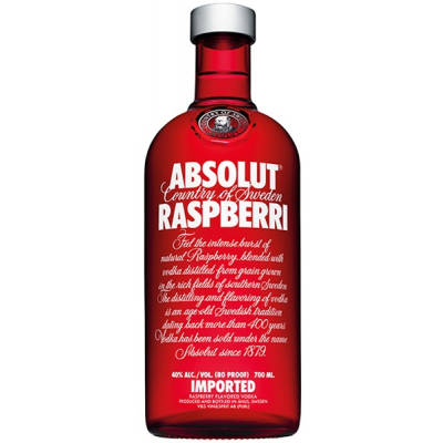 Absolut Raspberri Vodka 1 l