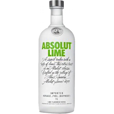 Absolut Lime Vodka 1 l