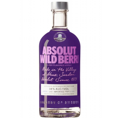 Absolut Wild Berri Vodka 1 l