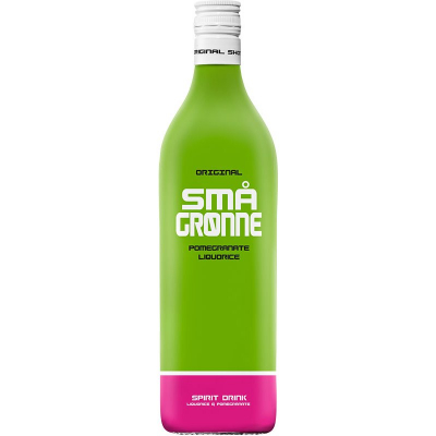 Små Grønne Pomegranate Liquorice 1 liter