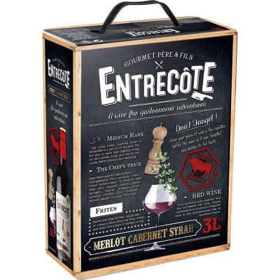 Entrecote Merlot Cabernet Syrah 3l BiB