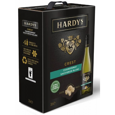 Hardys Crest Chardonnay / Sauvignon Blanc 3 l BiB