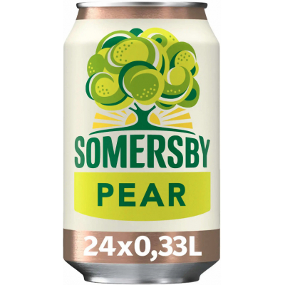 Somersby Pære (Pear) Cider 4,5% 18x0,33 liter