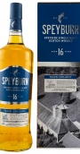 Speyburn 16 Years Single Malt Scotch Whisky 1 liter