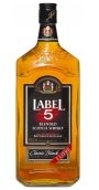Label 5 Classic Black Blended Scotch Whisky 1 l